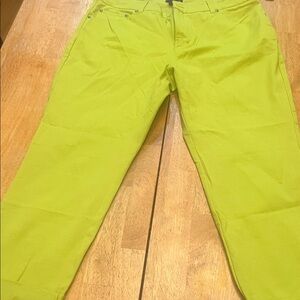 WoMen's Lime Green Pants